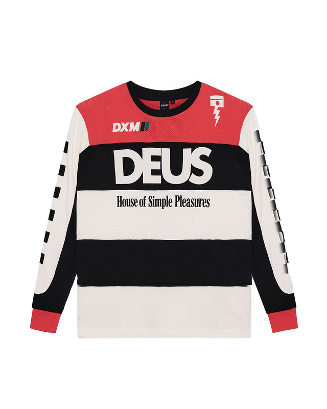 Vilander Moto Jersey - Valiant Red Combo