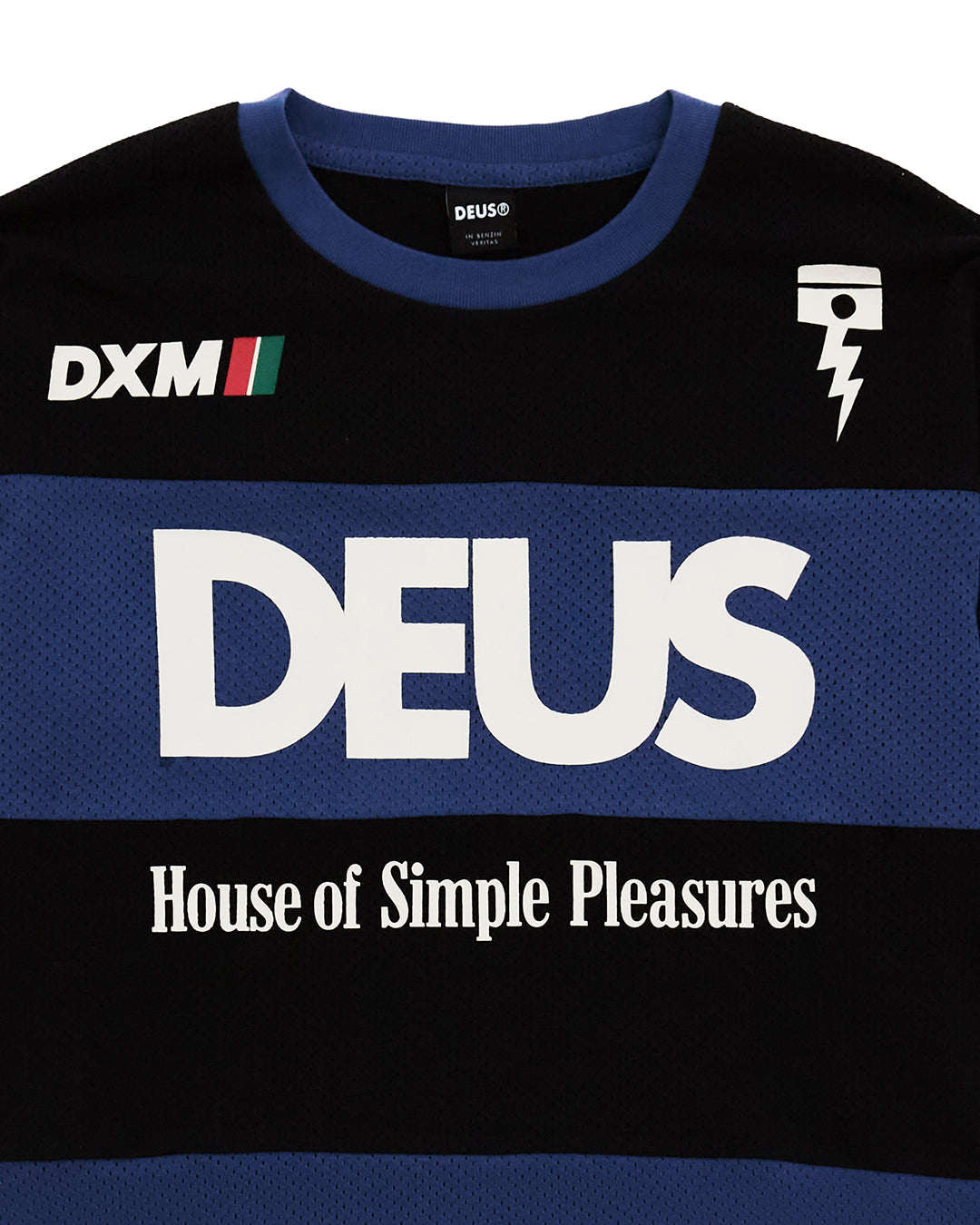 Vilander Moto Jersey - Mechanic Blue Combo – Deus Ex Machina USA