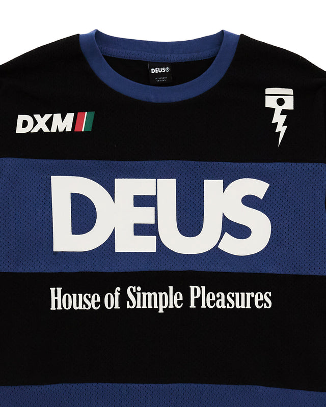 Vilander Moto Jersey - Mechanic Blue Combo