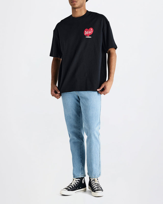 Deep Cut Tee - Black