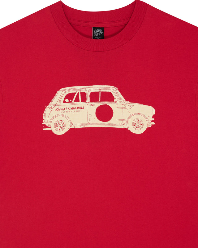 Mini Tee - Lava Falls Red