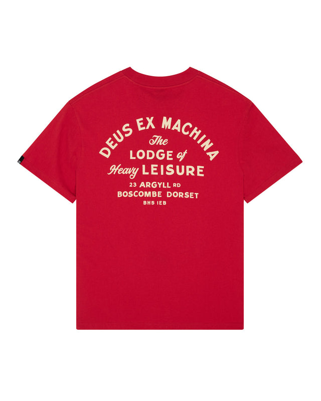 Mini Tee - Lava Falls Red