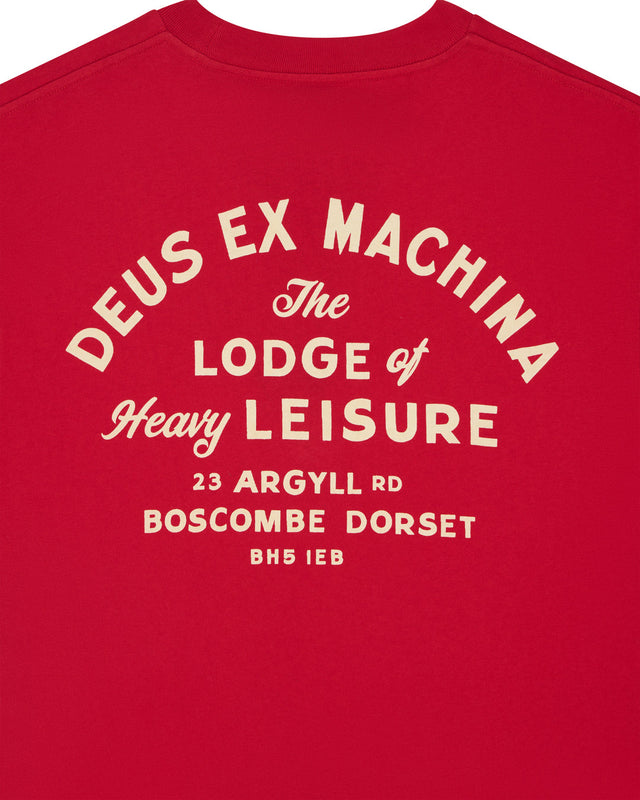 Mini Tee - Lava Falls Red