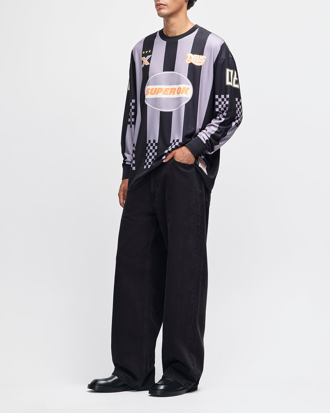 Threepeat Moto Jersey - Black Combo – Deus Ex Machina USA