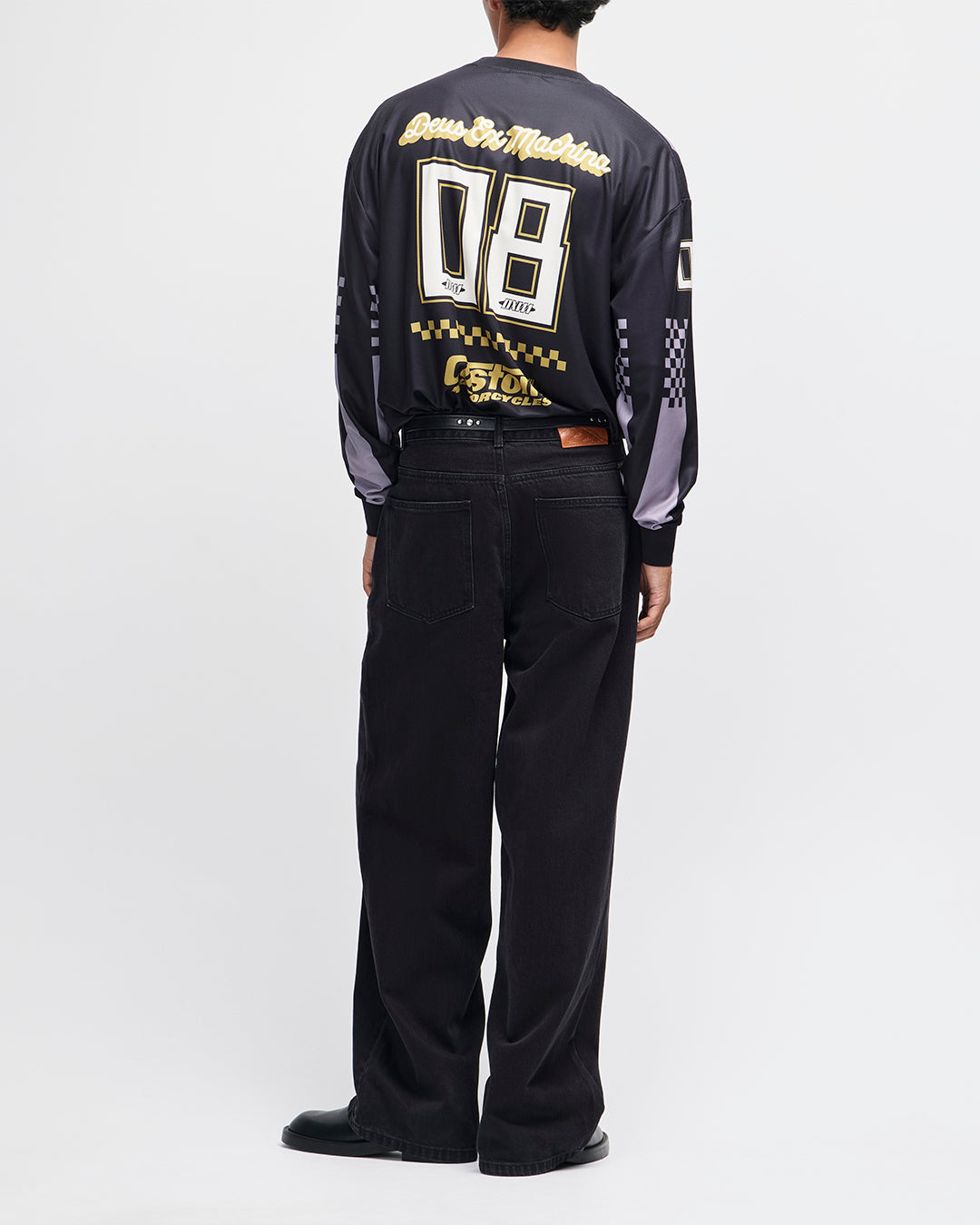 Threepeat Moto Jersey - Black Combo – Deus Ex Machina USA
