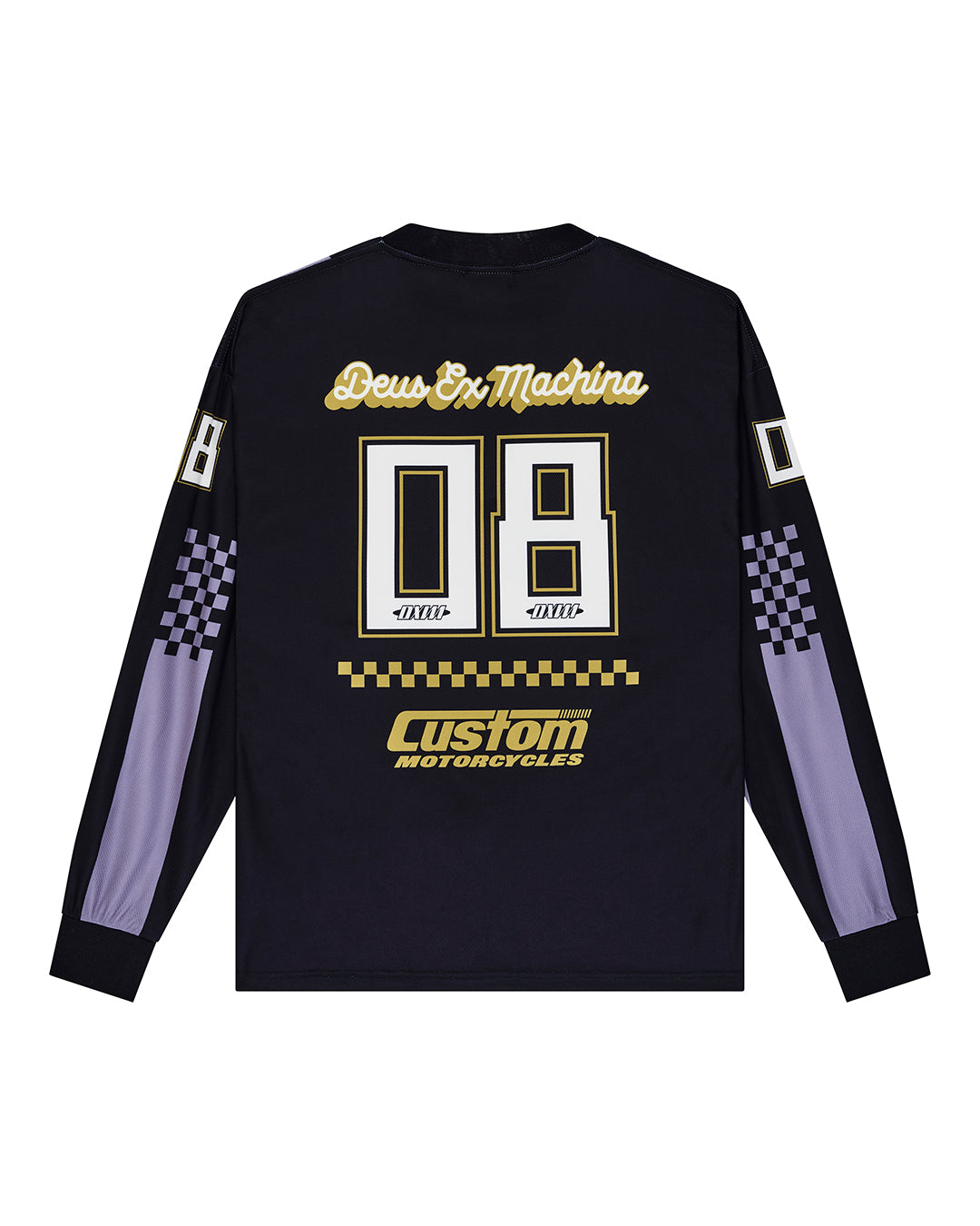 Threepeat Moto Jersey - Black Combo – Deus Ex Machina USA