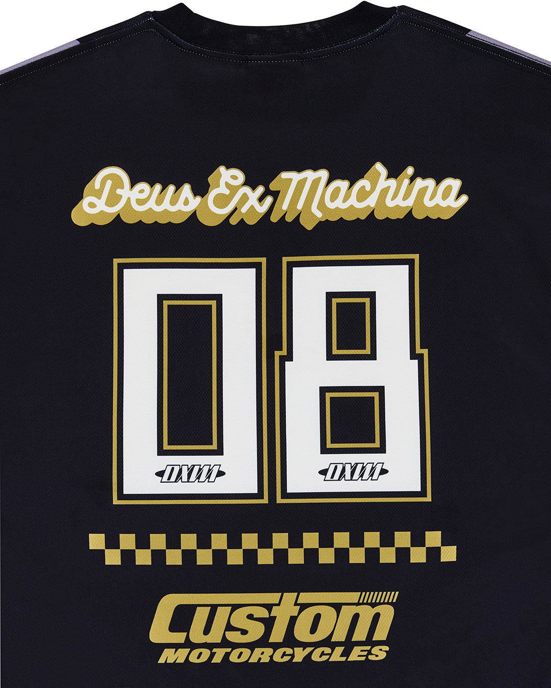 Threepeat Moto Jersey - Black Combo – Deus Ex Machina USA