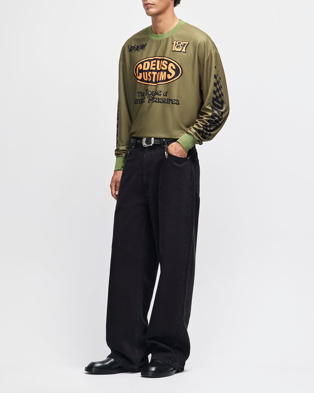 Simple Pleasures Jersey - Lichen Green