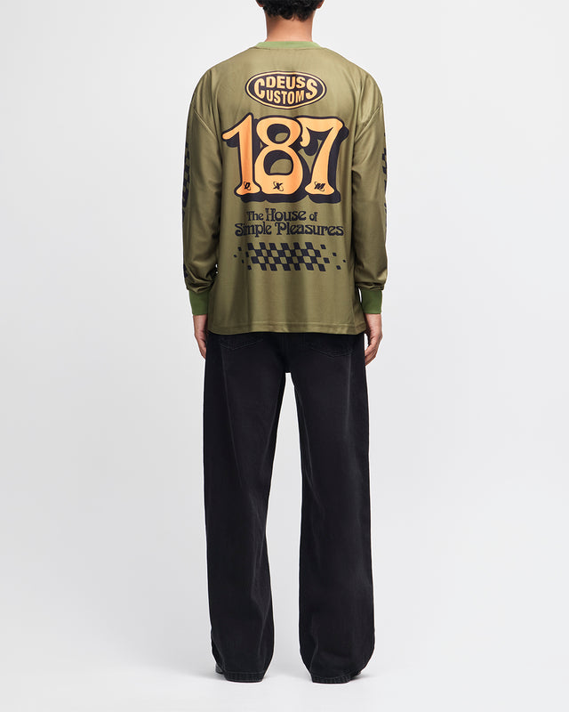 Simple Pleasures Jersey - Lichen Green