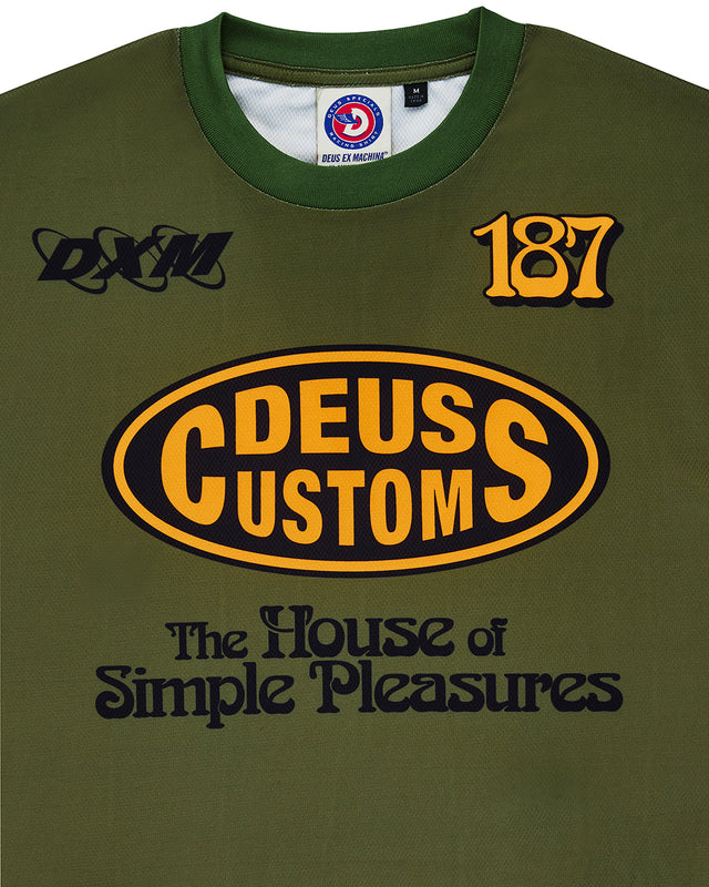 Simple Pleasures Jersey - Lichen Green