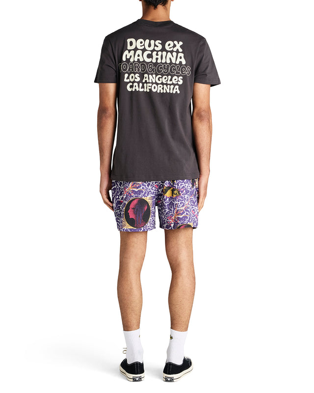 Future History Boardshort (Mesh) - Violet