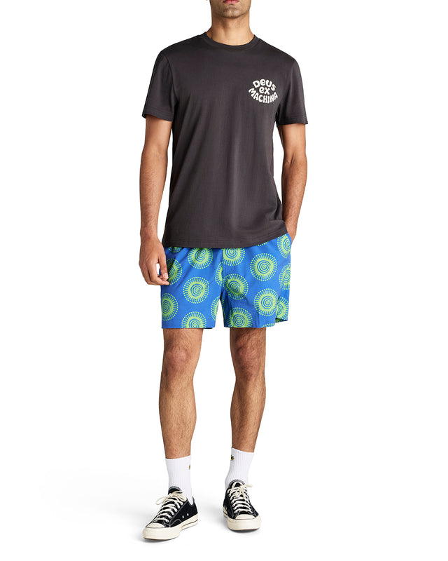 Portal Boardshort (Mesh) - Blue