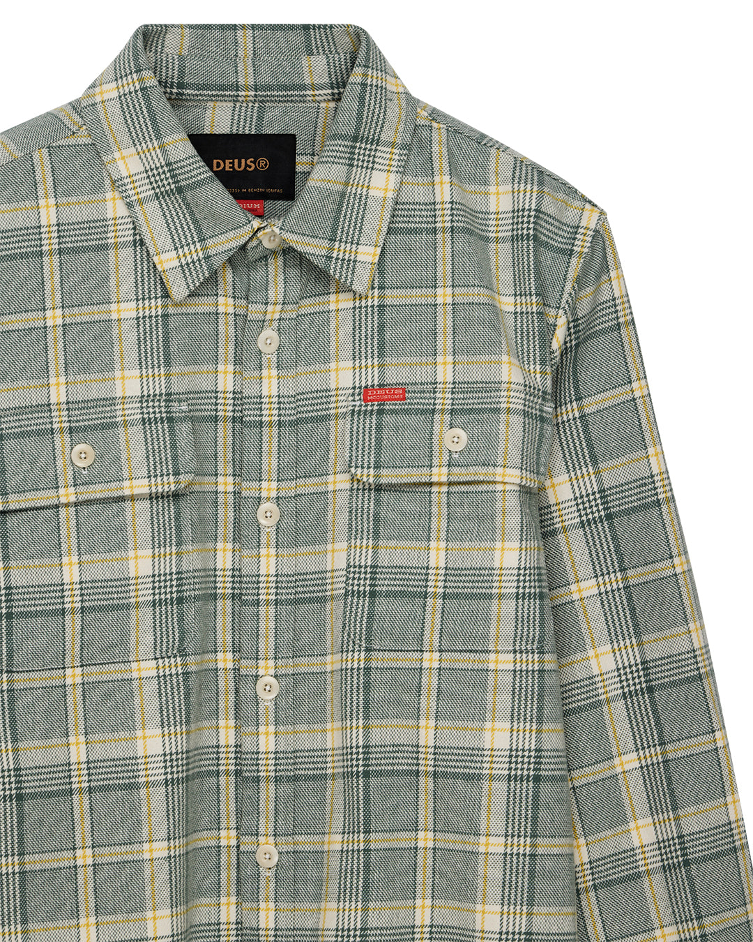 Mens Shirt|Deus Ex Machina|Vacay Check Shirt – Deus Ex Machina USA