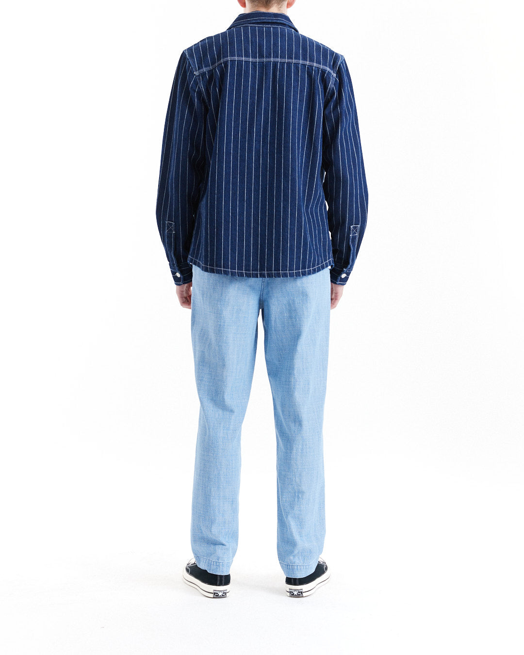 Mens Shirt|Deus Ex Machina|Vacay Stripe Denim Shirt – Deus Ex