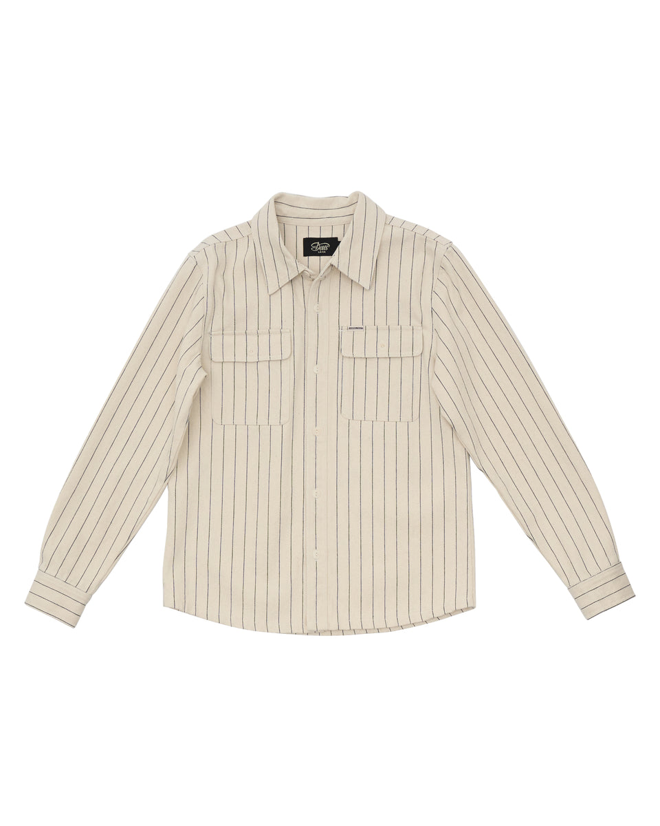 Mens Shirt Deus Ex Machina Vacay Stripe Denim Shirt Deus Ex Machina USA mens-shirt-deus-ex-machina-vacay-stripe-denim-shirt-deus-ex-machina-usa