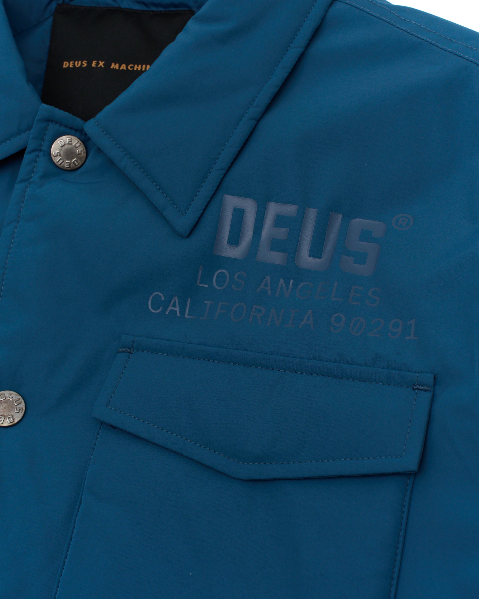 Mens Shirt|Deus Ex Machina|Monty Padded Overshirt – Deus Ex