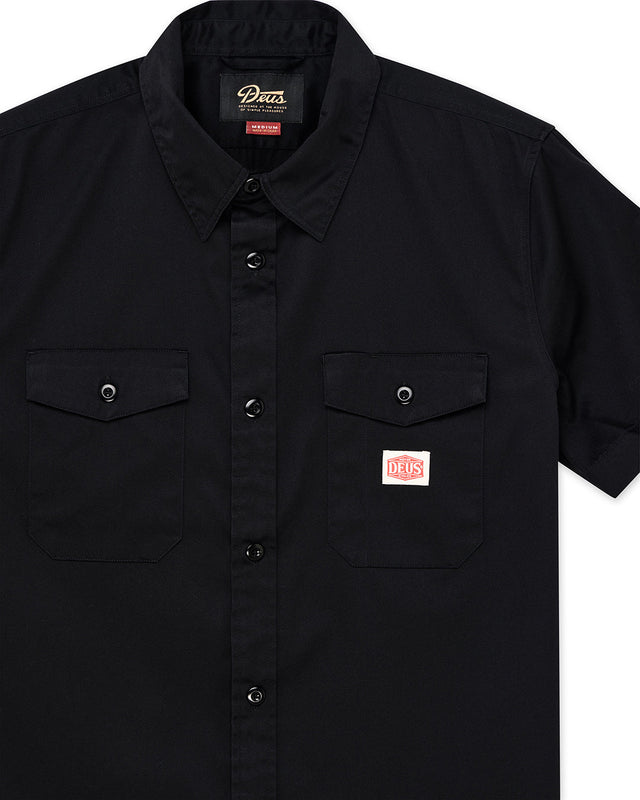 Service Ss Shirt - Black