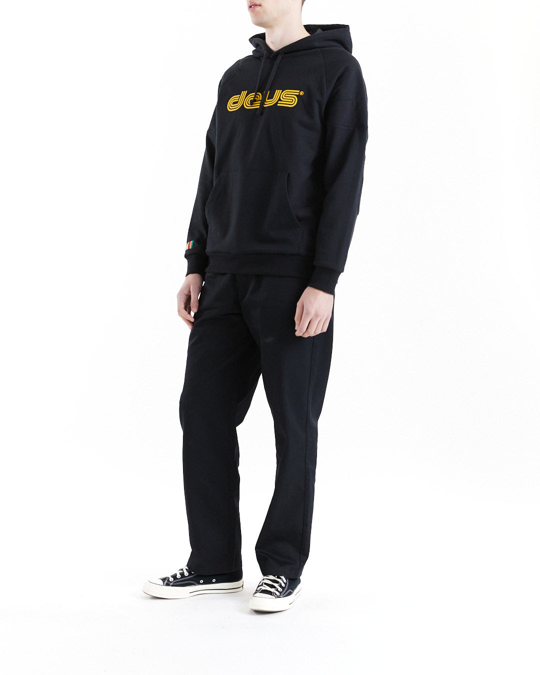 Mens Hooded Sweater|Deus Ex Machina|Sideways Team Hoodie – Deus Ex