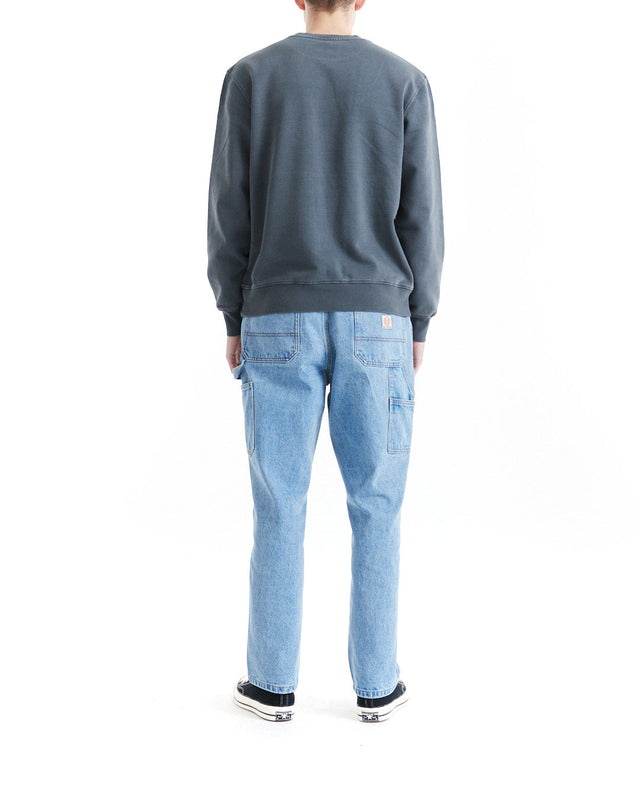 Shield Garment Dyed Crew - Anthracite