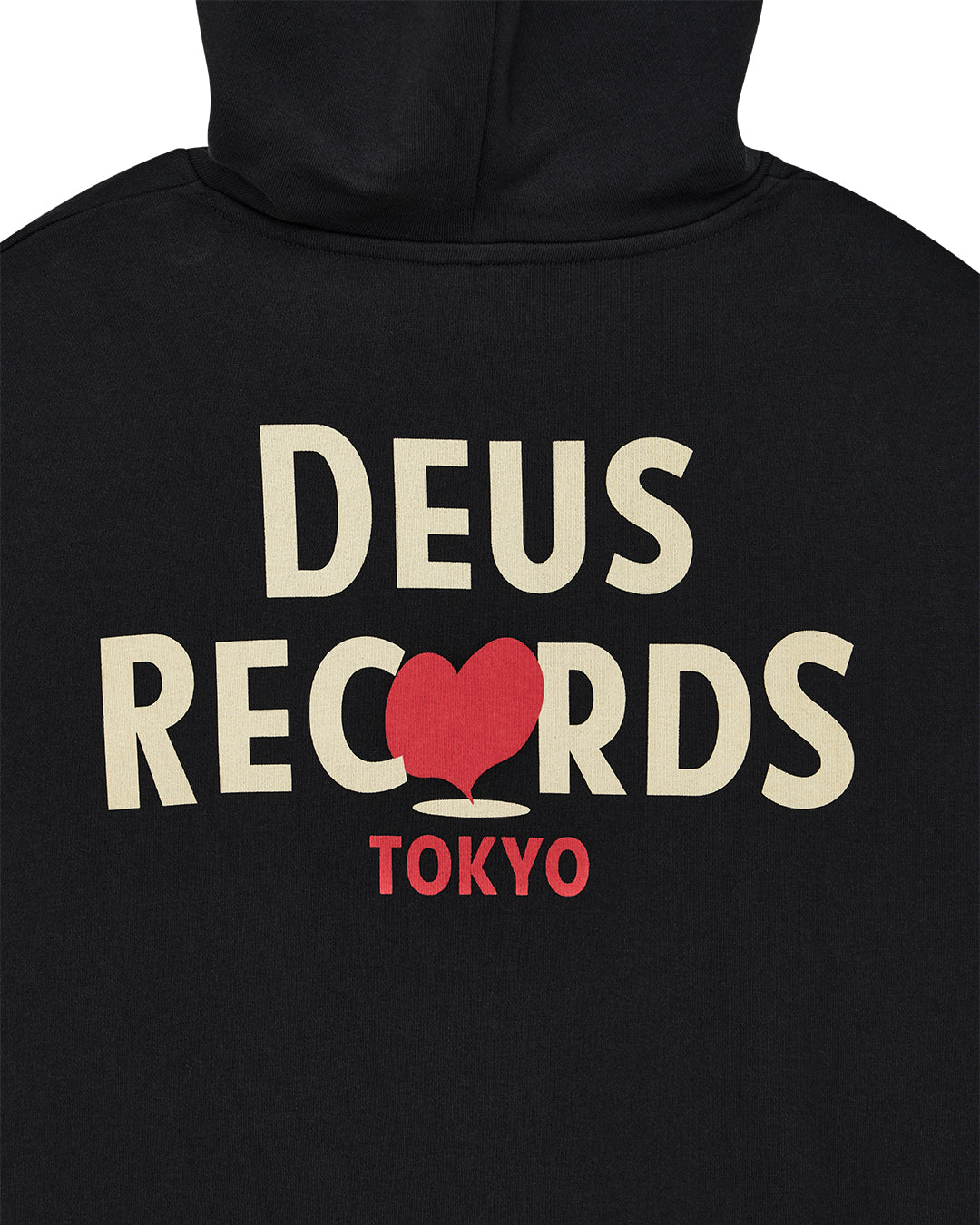 Fleece | Deus Ex Machina | Deep Cut Hoodie - Black – Deus Ex