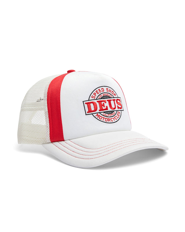 Hot Streaks Trucker White