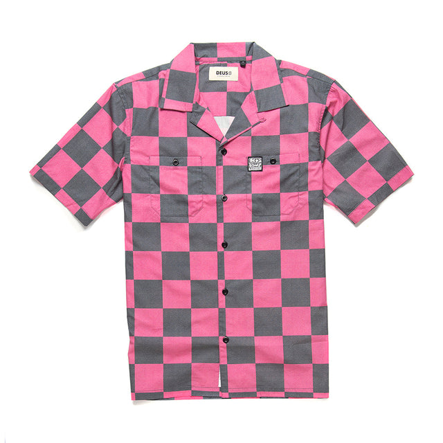 Senna Check Shirt - Pink Check