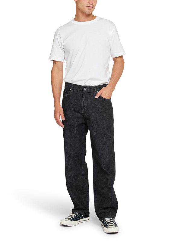 Men's Relaxed Jeans in Black