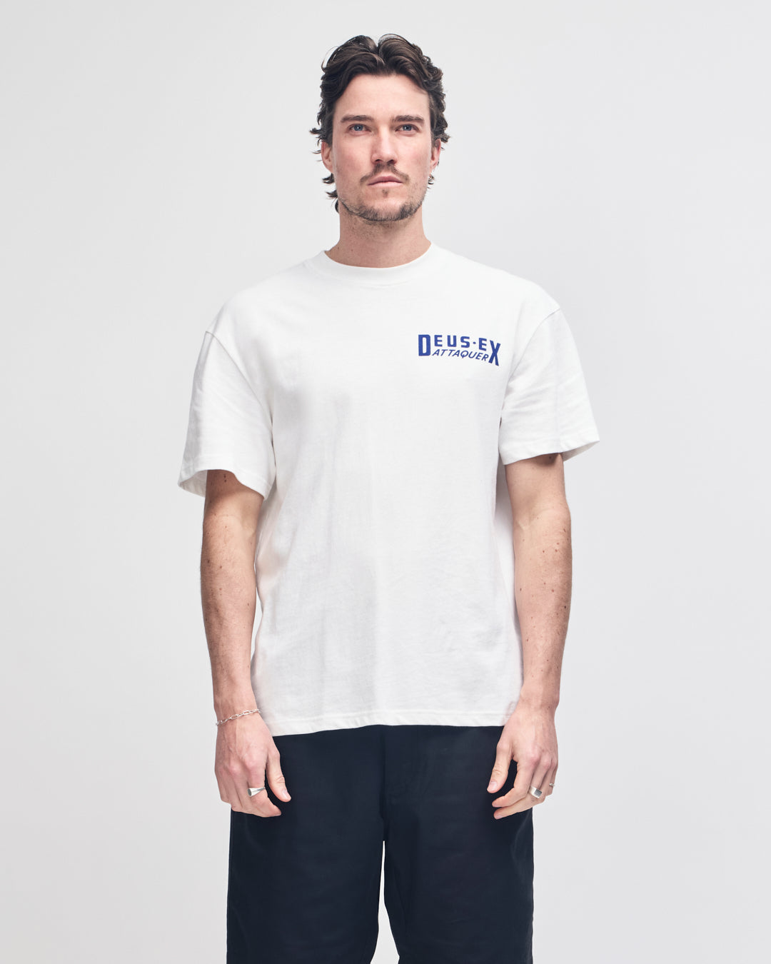 Tees | Deus Ex Machina | Massive Attaq Tee - Vintage White – Deus