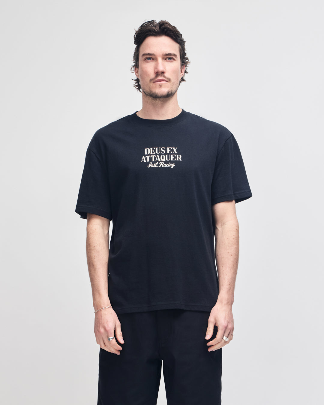Tees | Deus Ex Machina | Sneak Attaq Tee - Black – Deus Ex Machina USA