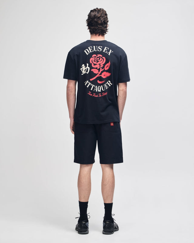 Deus Ex Attaquer Sneak Attaq Tee - Black