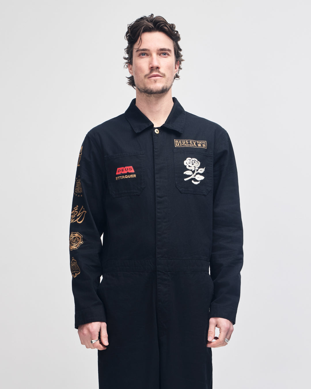 Pants | Deus Ex Machina | Attaq On Time Coverall - Black – Deus Ex