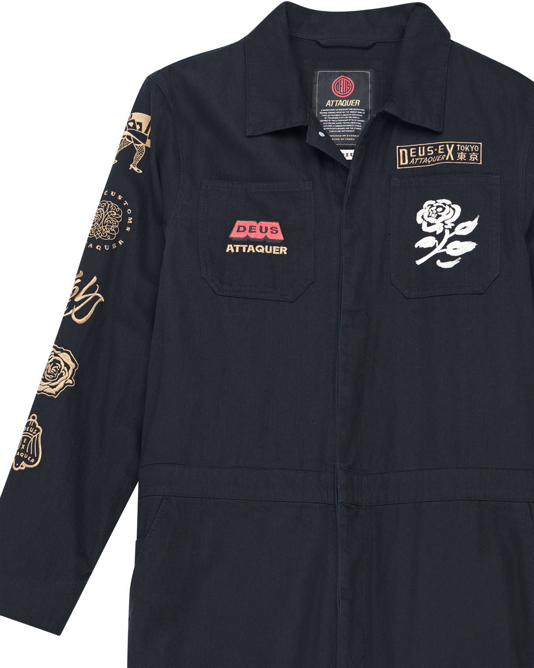 DEUS EX MACHINA タッパー XL DMP256926-StepperJacket-Khaki-