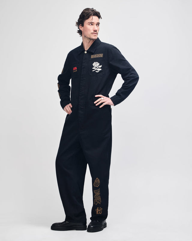 Deus Ex Attaquer On Time Coverall - Black