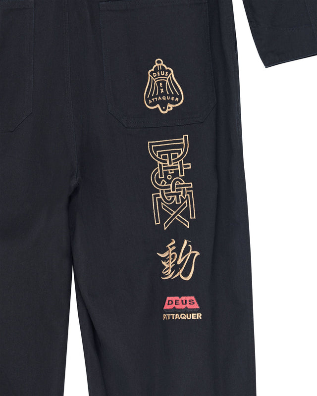 Deus Ex Attaquer On Time Coverall - Black