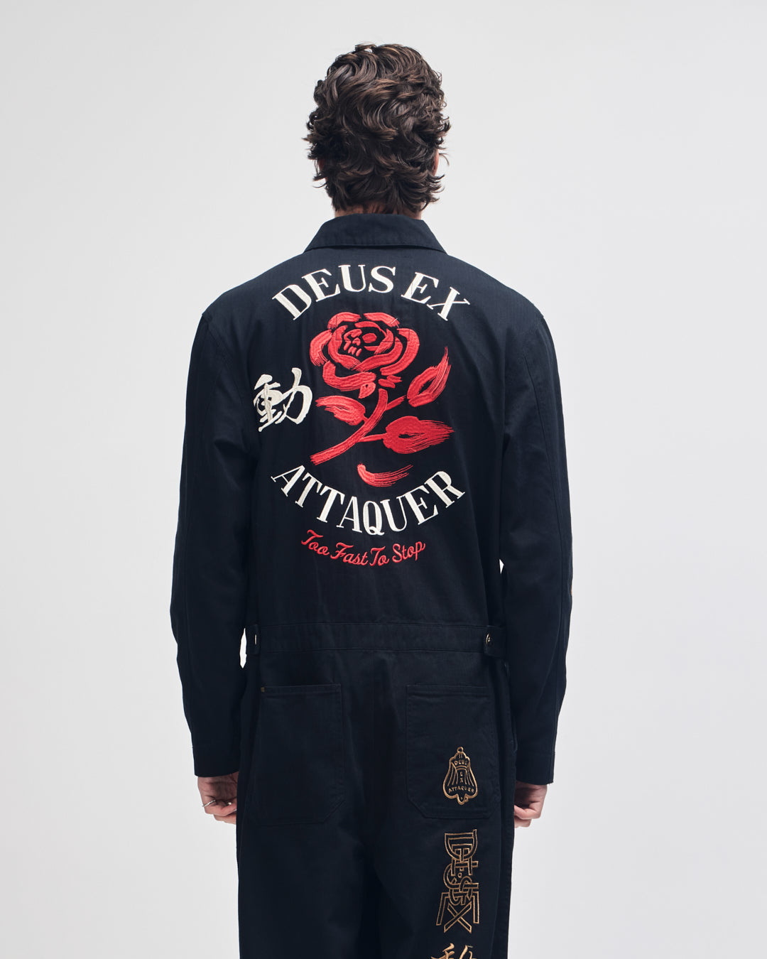 Pants | Deus Ex Machina | Attaq On Time Coverall - Black – Deus Ex