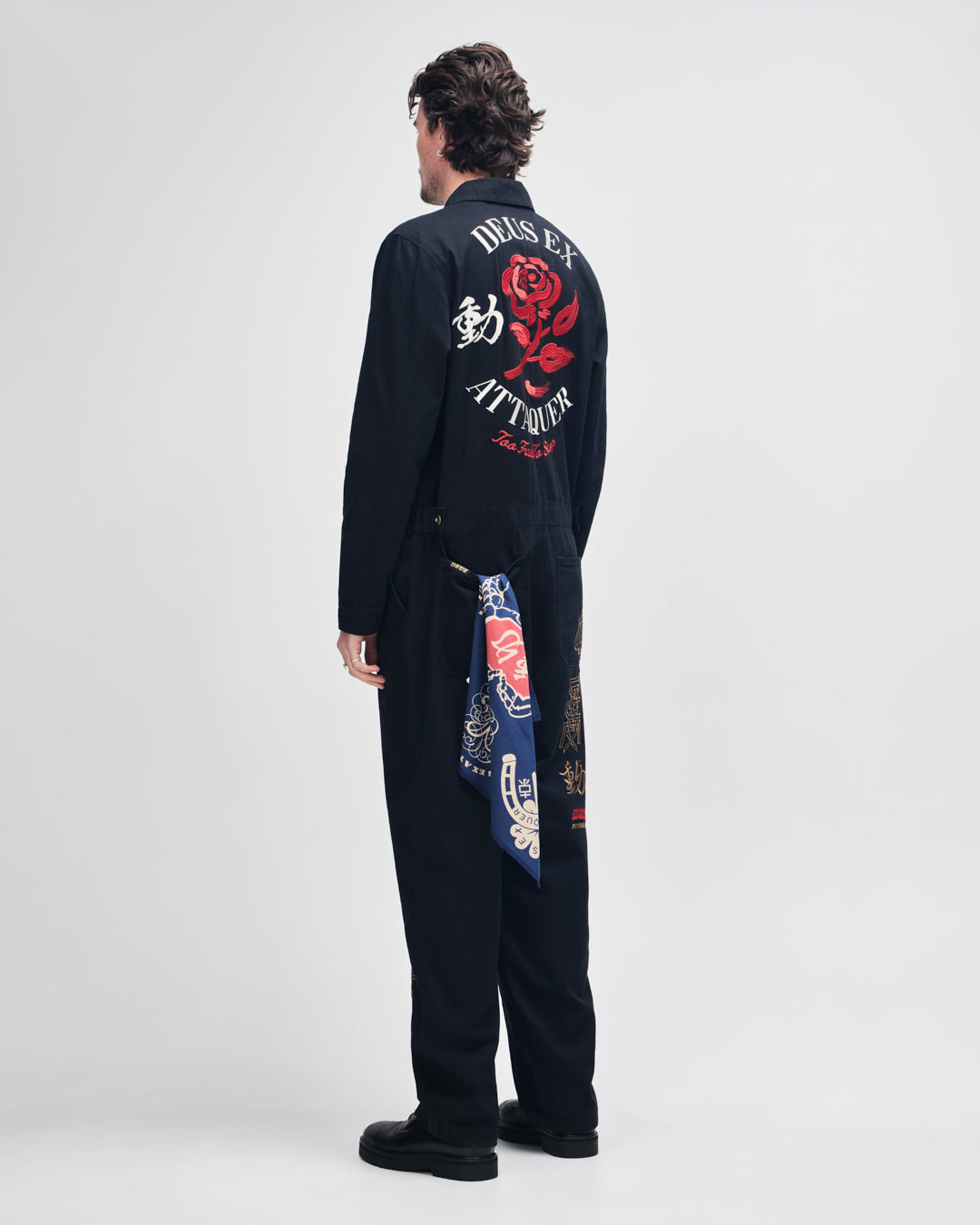 Pants | Deus Ex Machina | Attaq On Time Coverall - Black – Deus Ex
