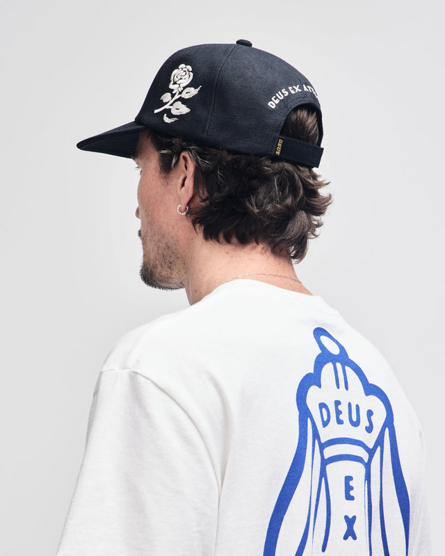 Deus Ex Attaquer Wreckless Canvas Cap - Black