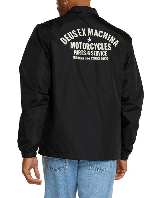 Tokyo Coach Jacket Black