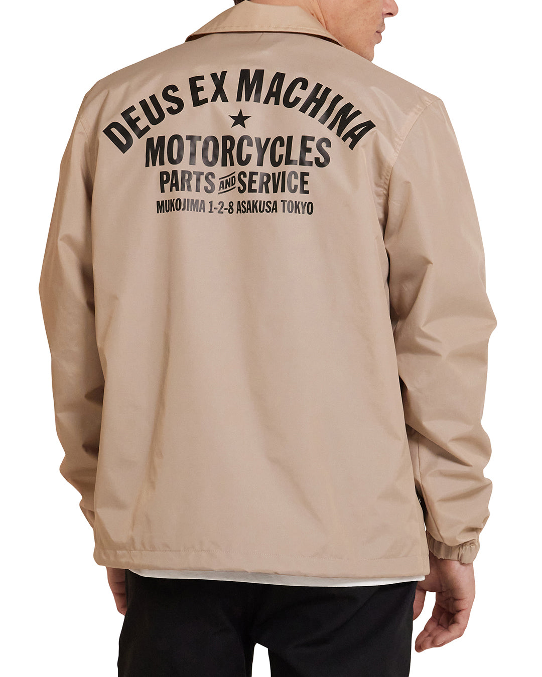 Jackets | Deus Ex Machina | Tokyo Coach - Khaki – Deus Ex Machina USA