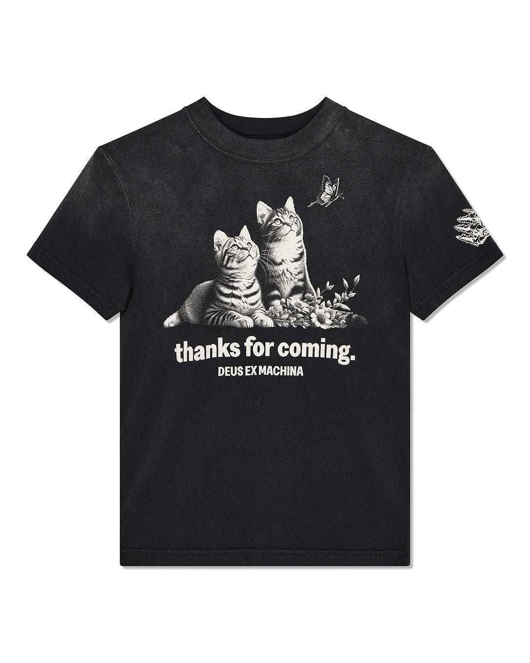 Tees | Deus Ex Machina | Ostinato Tee - Anthracite – Deus Ex
