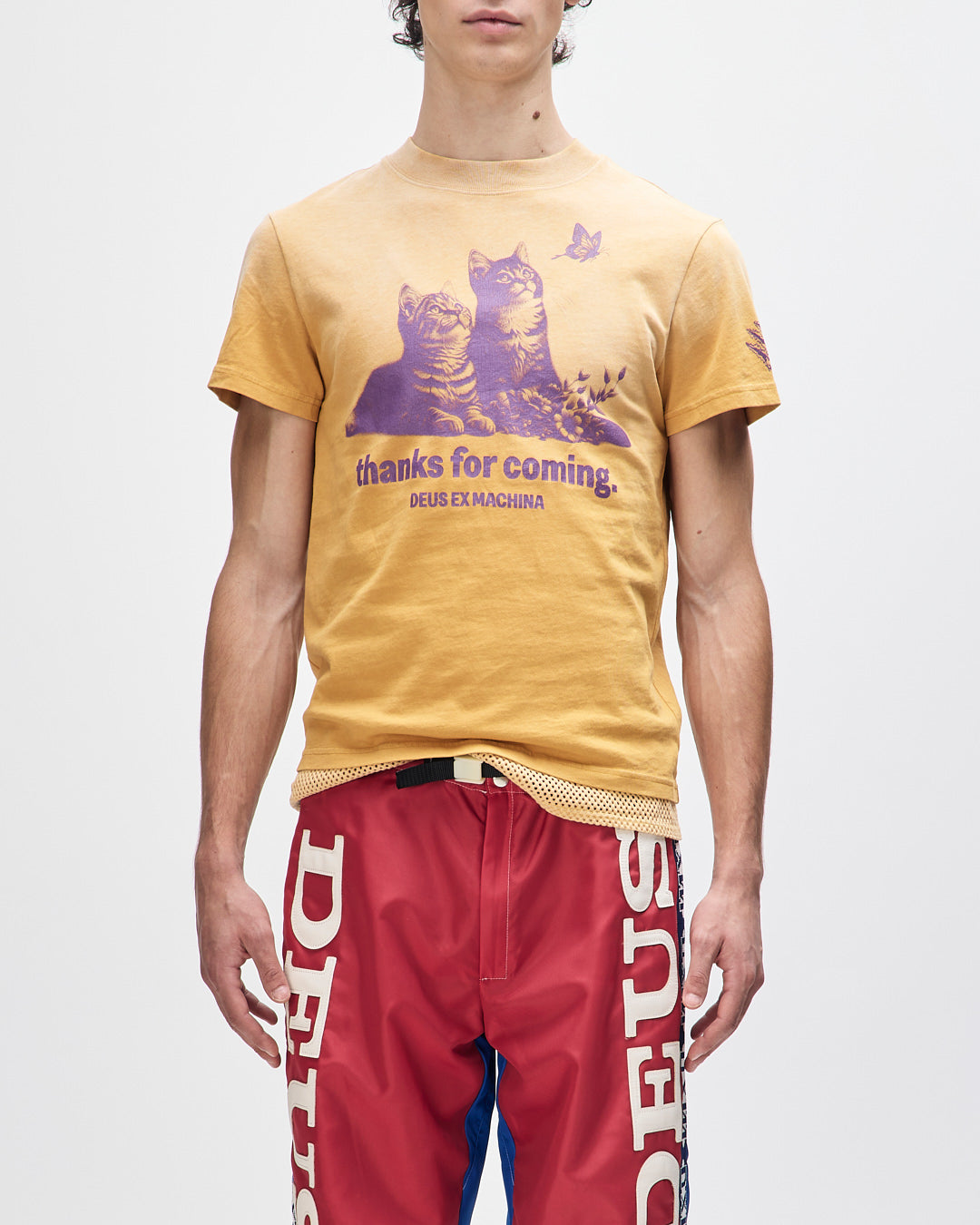 Tees | Deus Ex Machina | Ostinato Tee - Anthracite – Deus Ex