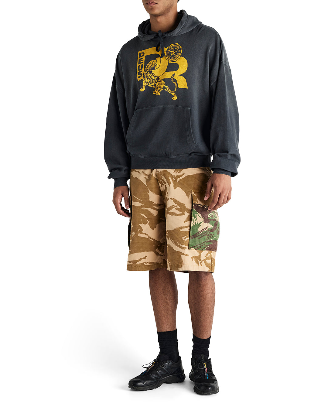 Mens Hooded Sweater|Deus Ex Machina|Strong Arm Hoodie – Deus Ex