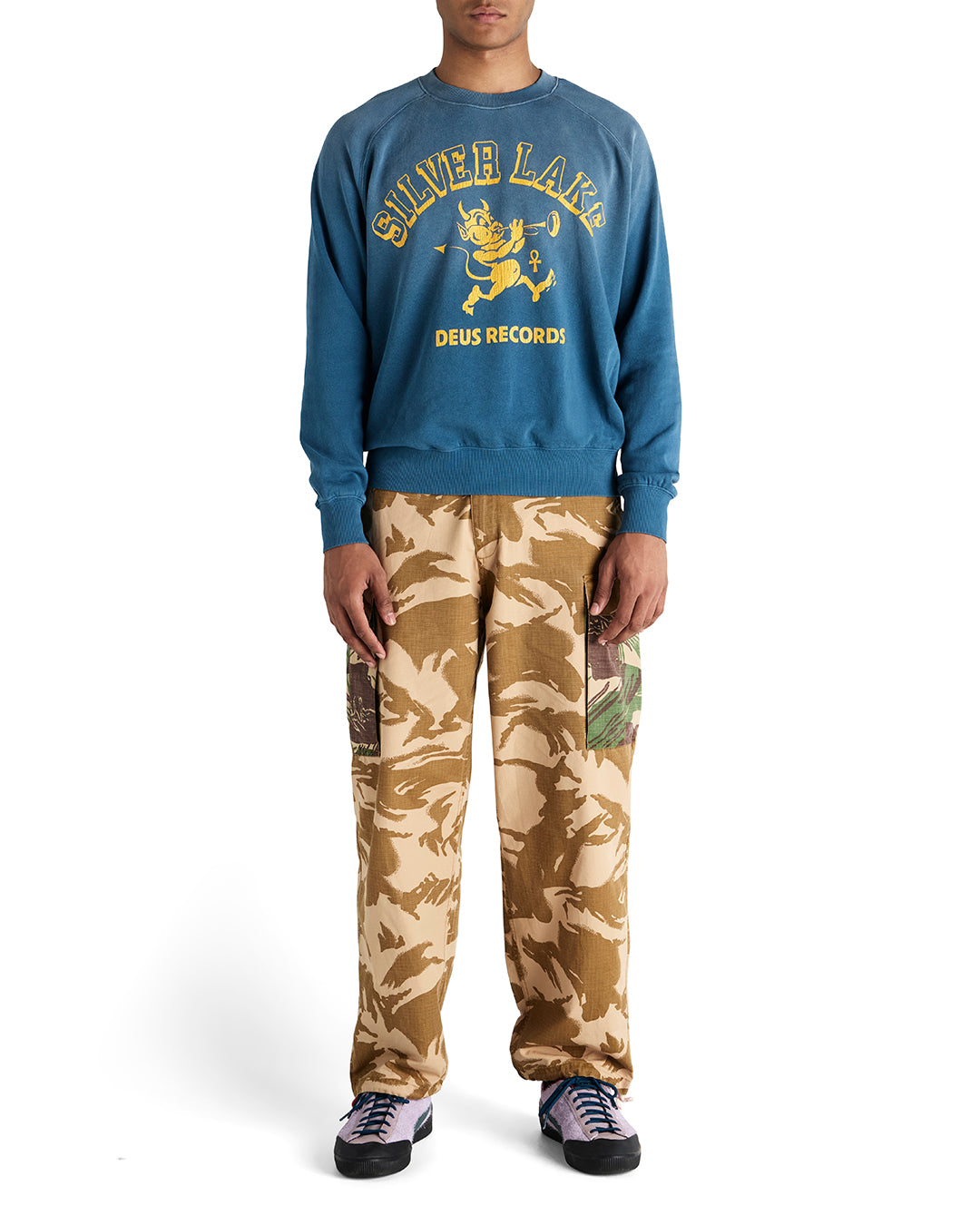 Mens Sweater|Deus Ex Machina|Fabienne Crew – Deus Ex Machina USA
