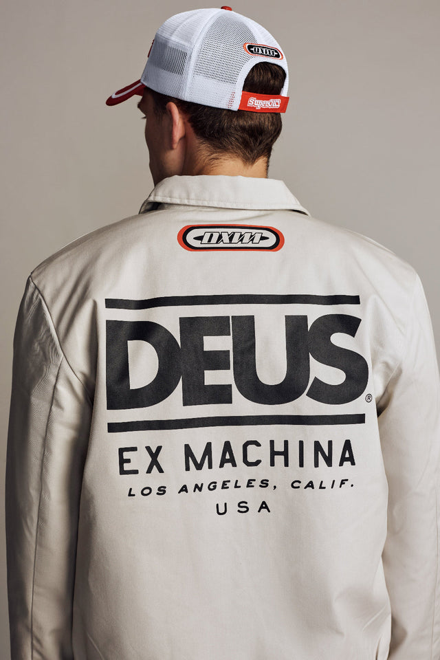 Marnus Team Jacket - Dirty White