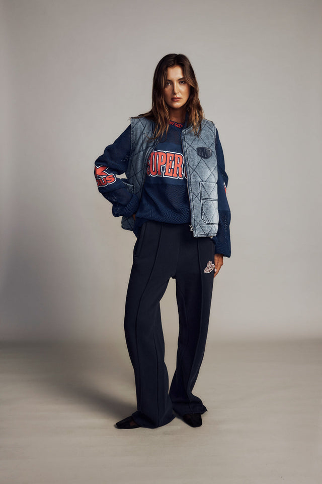 Dayton Denim Vest - Bleach Wash