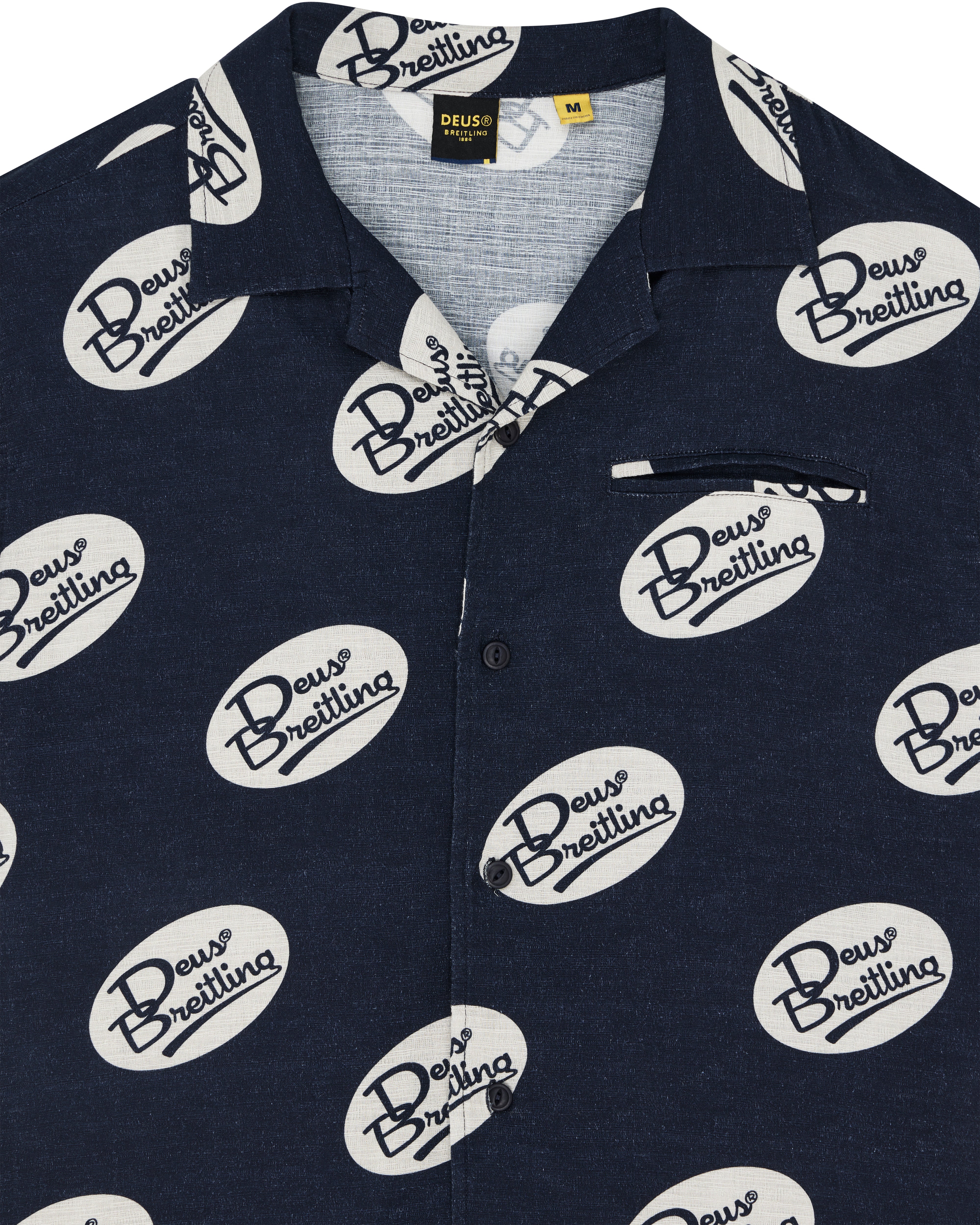Yardage Short Sleeve Shirt - Navy