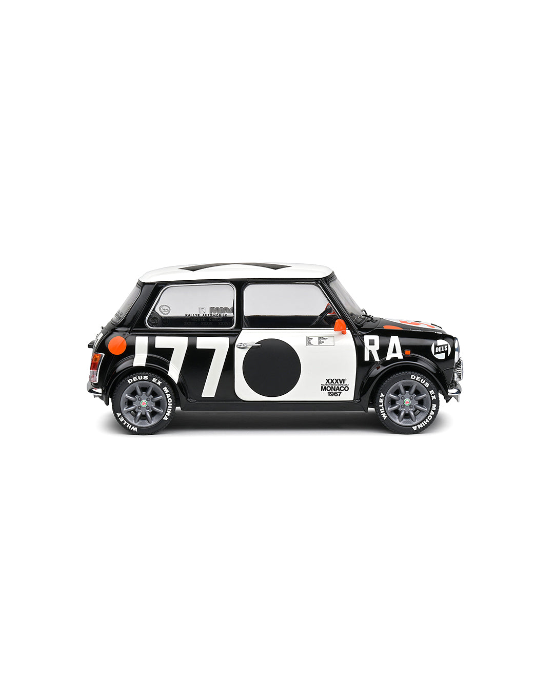 Mini Cooper Sport 1998 Matt Willey - Black-Off White – Deus Ex