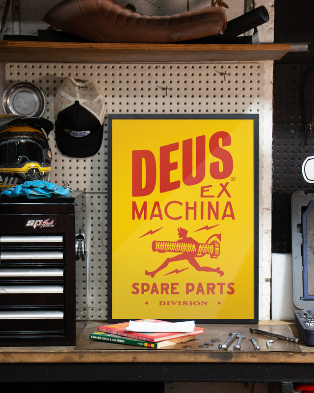 Spare Parts Poster - Yellow