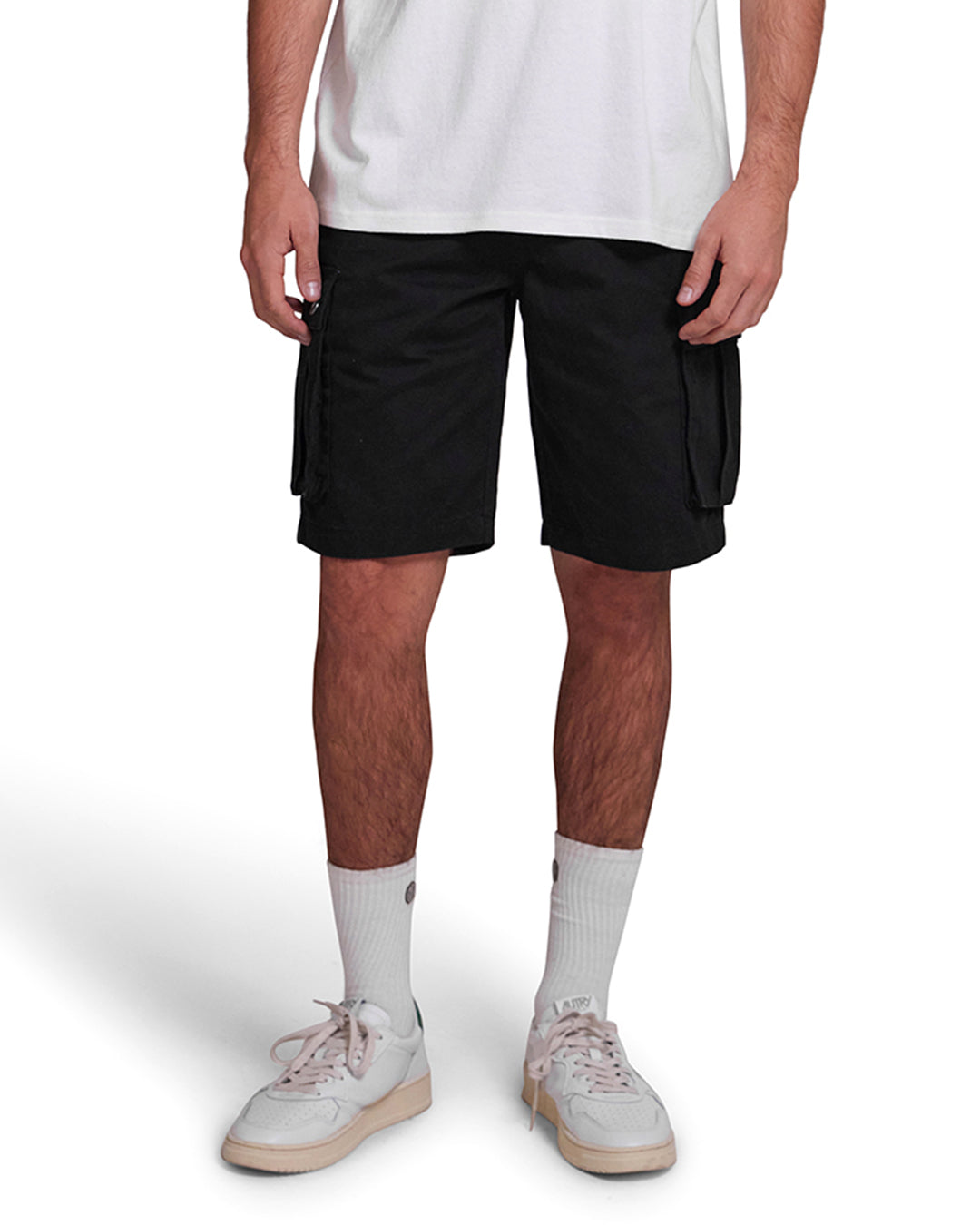 Shorts | Deus Ex Machina | Records Cargo Short Black – Deus Ex