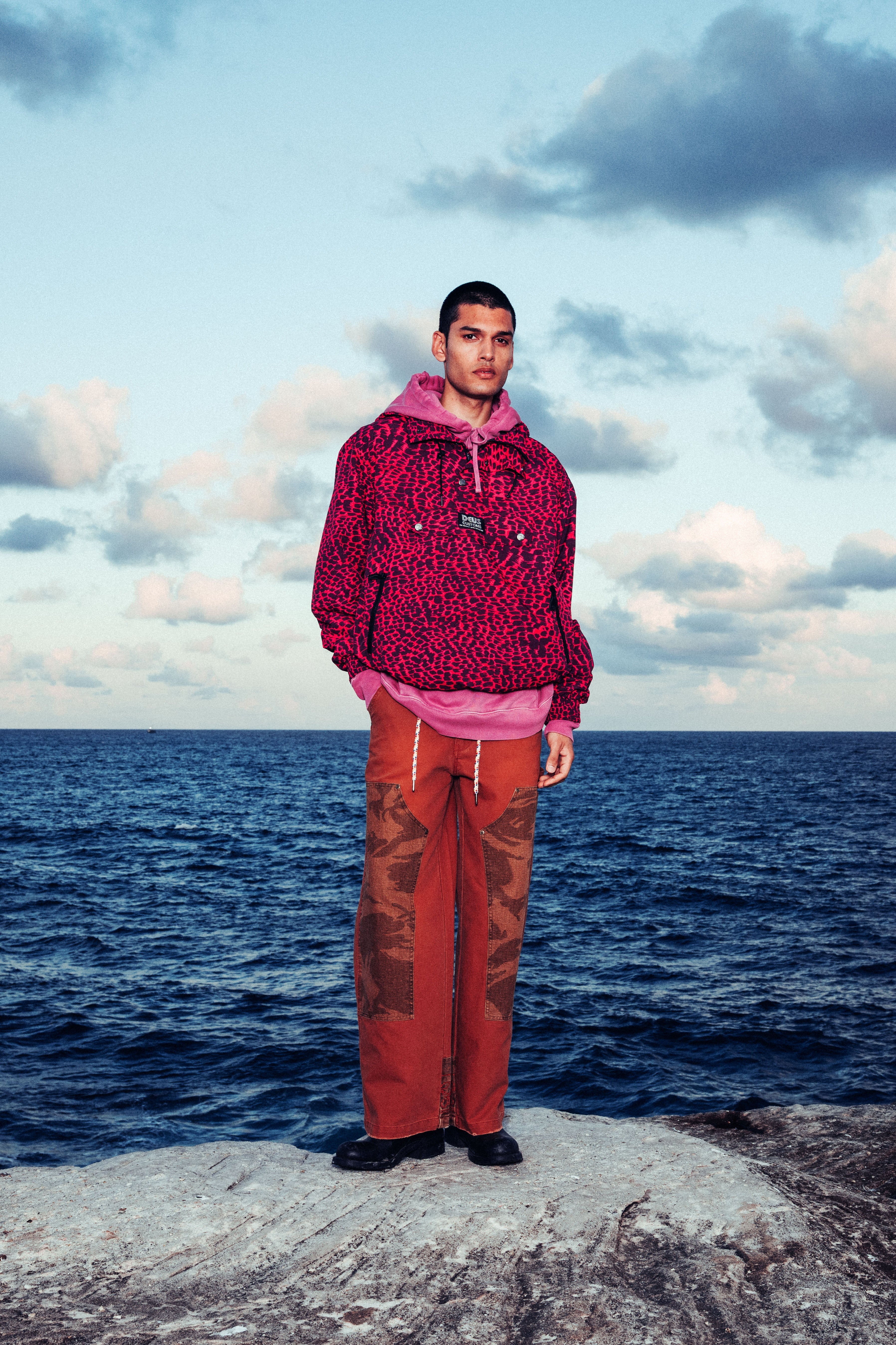 Jackets | Deus Ex Machina | Zanzibar Windstopper - Wave Ride Blue